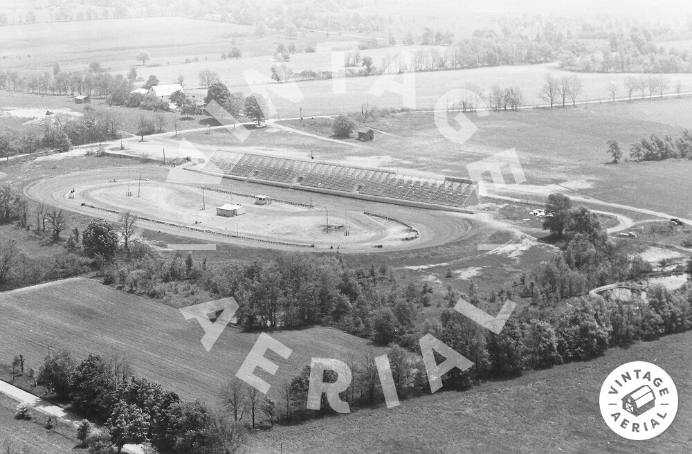 aerial photo Butler Motor Speedway, Quincy
